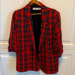 Dex Plaid suit jacket
